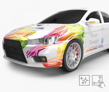 Gegossene Folie- Window2Print