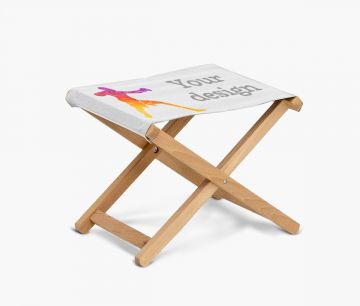 Holz Klapphocker bedrucken | Window2Print