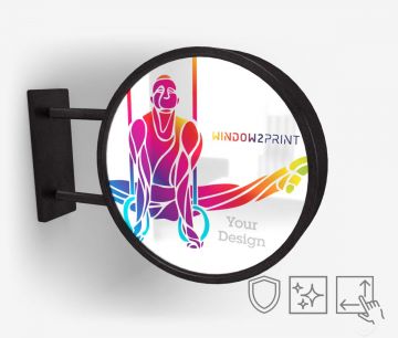 Transluzente Folie mit Laminat Matt