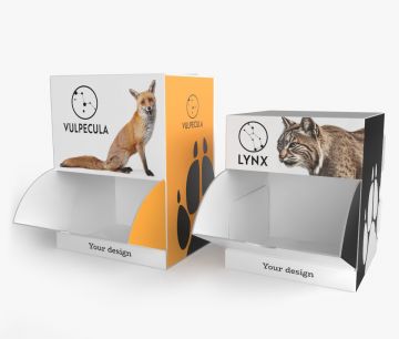 Display Spender Box Karton - Personalisierte Thekendisplays | Window2Print