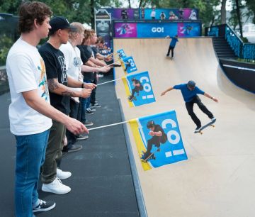 Handfahnen 30 x 20 cm - Fan Zone