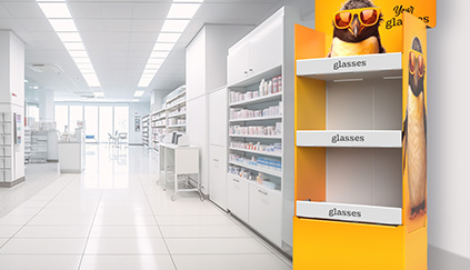 Kartonaufsteller und Displays - Window2Print